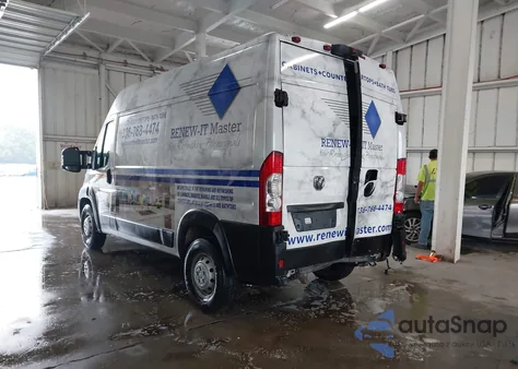 2023 Ram Promaster 2500 High Roof 136 Wb from USA, damaged, VIN 3C6LRVCGXPE522958